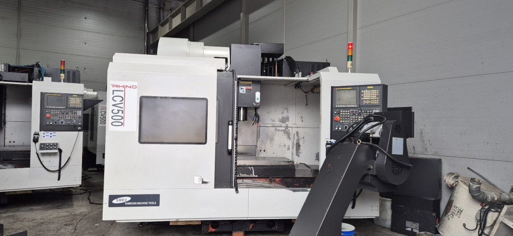 스맥 5호 주축관통머시닝센터 LCV500 중고머시닝센타