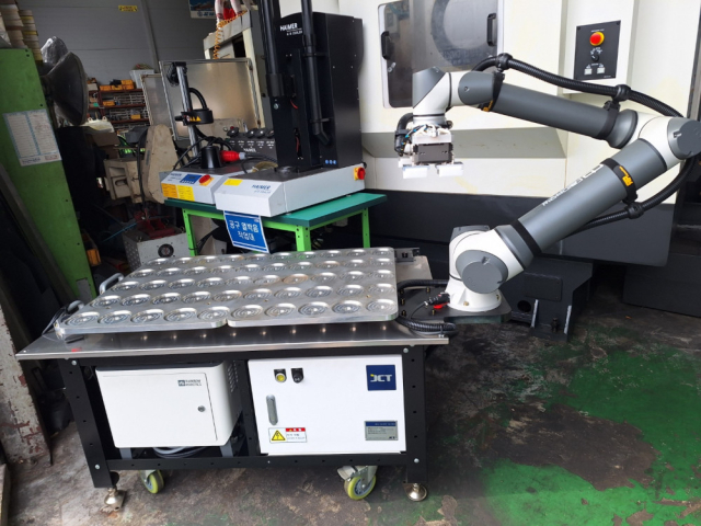 레인보우로보틱스 CNC선반 가공자동화 RB10-1300AS.미사용제품.