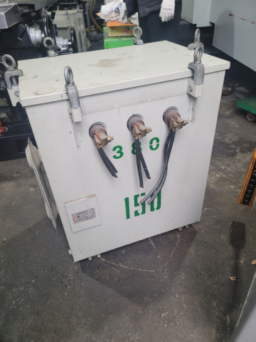 신일트랜스 150kva 중고트랜스, 440V -> 380V 다운, 60Hz