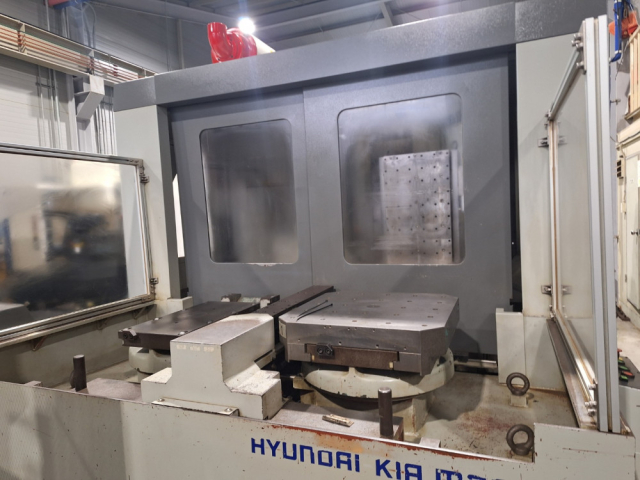 현대위아 주축관통 호리젠탈 머시닝센터 KH63G 중고머시닝센타