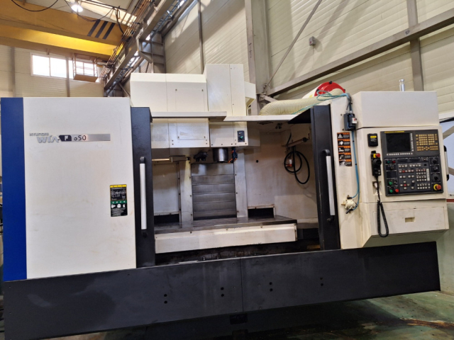 현대위아 6.5호 주축관통 머시닝센터 F650 중고머시닝센타