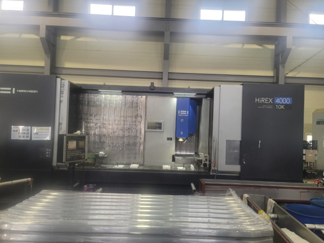 X축 4000 화천 5호 장축머시닝센터 HiREX-4000 중고머시닝센타