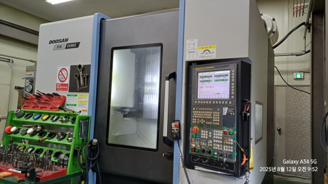 두산 5호 고속가공기 NX5500Ⅱ 중고고속가공기