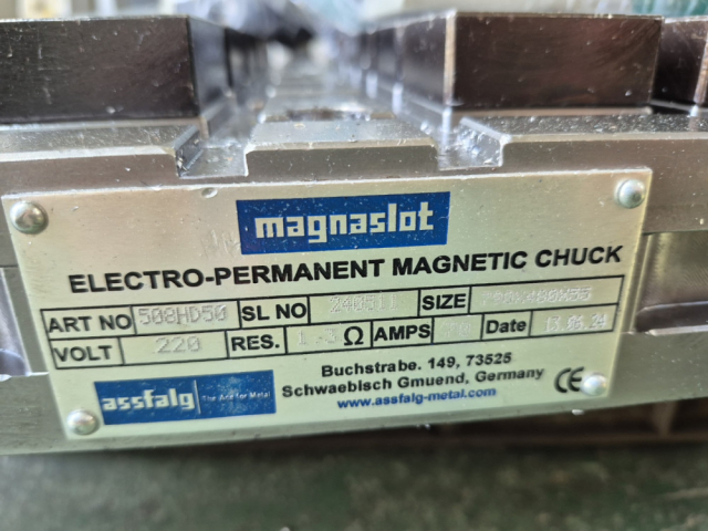 아스팔그 Magnaslot 전자영구 마그네틱 척 제품 이미지