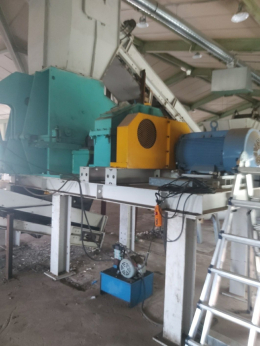 215 HP Optical Fiber Shredder & Granulator