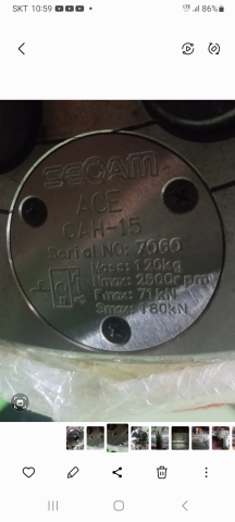 고속 중공형 파워척 CAH-15 / 신품 2 EA 제품 이미지