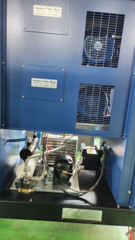 8HP 오일프리 콤프레샤, 경원 콤프레샤, 스크롤콤프레샤, 식품제조, 연구실, 의약품제조, 반도체 제조용 제품 이미지