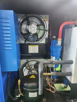 10HP 에어드라이어, GSA, 드라이어, 냉동식드라이어, 콤프레샤 에어드라이어, 10마력 에어드라이어, GSA 에어드라이어 제품 이미지 3