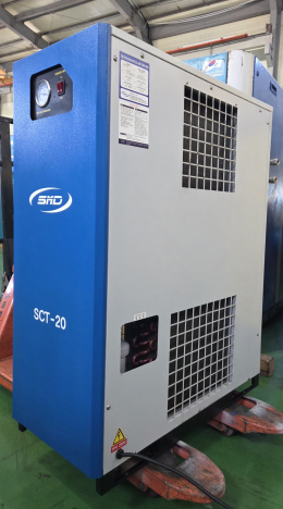 20HP 에어드라이어, SMD, 드라이어, 냉동식드라이어, 콤프레샤 에어드라이어, 20마력 에어드라이어, SMD 에어드라이어 제품 이미지 3