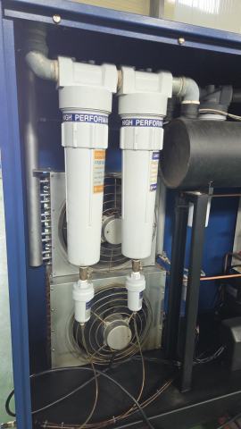 50HP 에어드라이어, 드라이어, 냉동식드라이어, 콤프레샤 에어드라이어, 50마력 에어드라이어, 아세아 TACS 에어드라이어 제품 이미지
