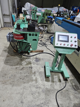 a pipe bending machine