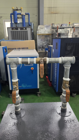 15HP 에어드라이어, 아세아텍스 드라이어, 드라이어, 냉동식드라이어, 콤프레샤 에어드라이어, 15마력 에어드라이어 제품 이미지