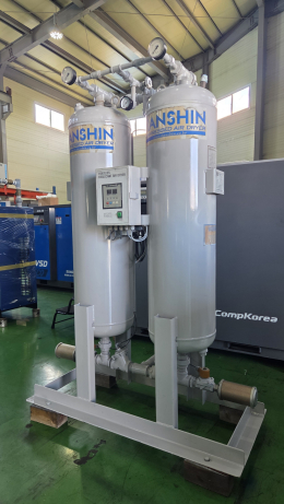 75HP 흡착식드라이어, 지에스에어, 75마력 드라이어, 흡착식드라이어, 콤프레샤 흡착식드라이어, GSA 에어드라이어 제품 이미지 3
