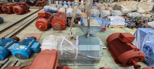 현대 고압모터 800KW*6P*50HZ*6000V