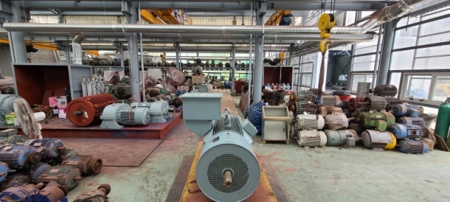 현대 고압모터 560KW*6P*50HZ*3300V