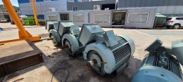 효성 고압 양축모터 550KW*6P*60HZ*3300V