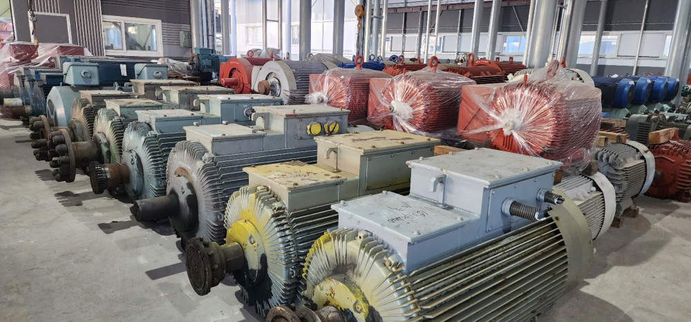 현대모터 132KW*10P*60HZ*440V(100%ED)