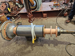 현대모터 450KW*4P*60HZ*3300V 제품 이미지 3