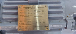 Hosung geared motor 1/240 3HP*4P*60HZ*460V 제품 이미지 9