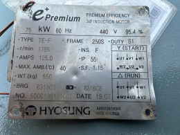 효성 기어드모터 1/30 100HP*4P*60HZ*440V 제품 이미지 5