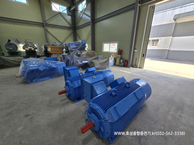 현대 고압 모터 FR315 200KW*4P*60HZ*6600V