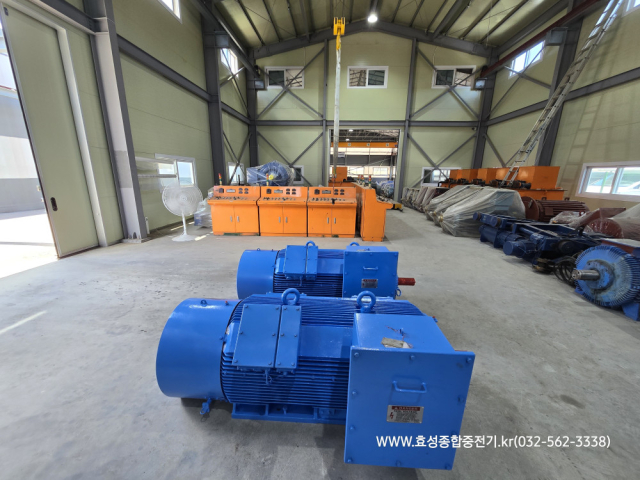 현대 고압 모터 FR315 200KW*4P*60HZ*6600V