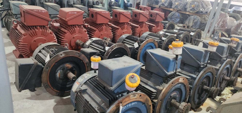 효성 버티컬 모터 45KW*6*60*440V