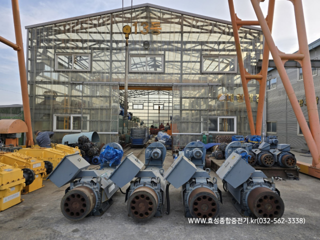 효성 인버터 모터 220KW*6P*60*380V