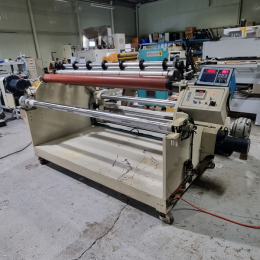 슬리터기 롤폭 1,700mm 슬리터 기계 슬리팅 작업 원단 필름 등 ?