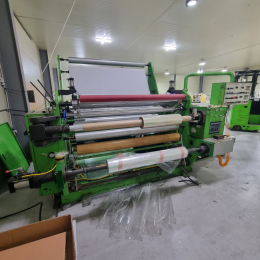 슬리터기 원단폭 1800mm 산업용 필름 슬리팅 권취기 롤투롤 가공기 재단기 슬리터 기계 제품 이미지 3