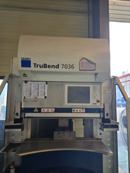 트럼프 TruBend 7036 CNC 프레스 브레이크 절곡기