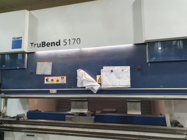 트럼프 TruBend 5170 CNC 프레스 브레이크 절곡기