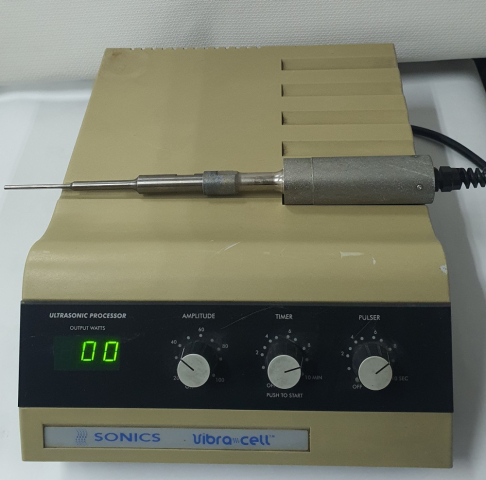 초음파 파쇄기, 초음파분산기 ,Ultrasonic Sonicator VC130 | VC130 | 동진과학 제품전시장