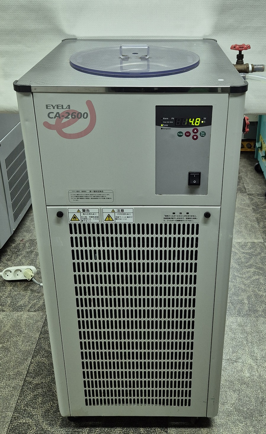 냉각수순환장치 , 저온칠러 ,EYELA CA-2600 | [중고] EYELA, 화학 · 유공압 · 유분체 · 공조 - 유공압기기 ...