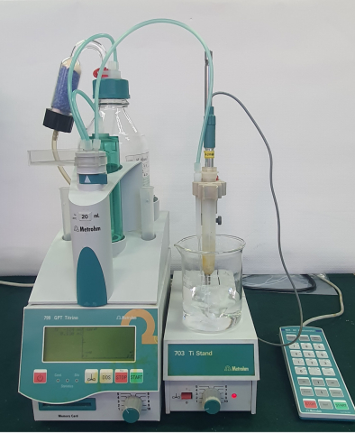 메트롬 전위차적정기,Metrohm 799 GPT Titrando  703 Ti Stand