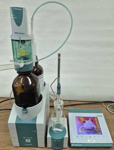 메트롬 902 Titrando 801 Stirrer 900 Touch Control