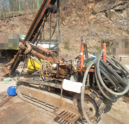 DRILLING MACHINE (used perforated machine) PCR 200 class sale