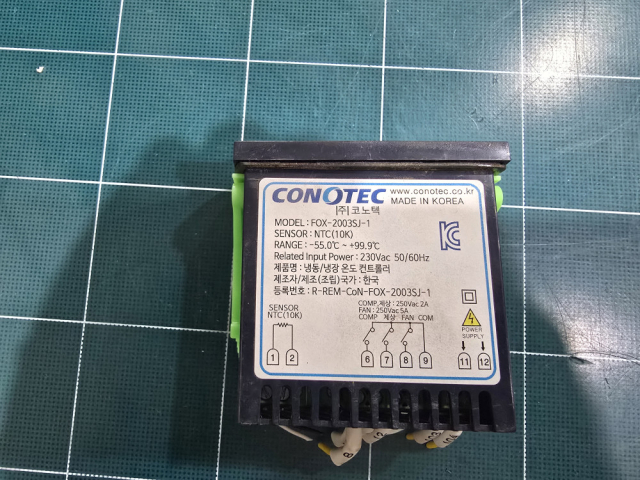 (3개) CONOTEC 코노텍 디지털 온도 조절기 FOX-2003SJ-1 제품 이미지