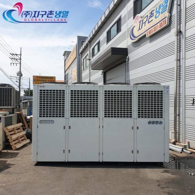 중고칠러냉각기 45HP(45마력) 45RT 브라인칠러 영하20도냉각칠러 일체형칠러 공냉식칠러 (주)지구촌냉열 | [중고] 중앙 ...