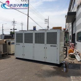 중고칠러냉각기 45HP(45마력) 45RT 브라인칠러 영하20도냉각칠러 일체형칠러 공냉식칠러 (주)지구촌냉열 | [중고] 중앙 ...