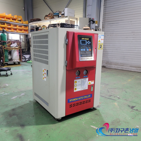 2마력 중고칠러냉각기 2HP 소형칠러냉각기 2RT 공냉식칠러냉각기 일체형칠러냉각기 (주)지구촌냉열 칠러냉각기임대렌탈 칠러냉각기