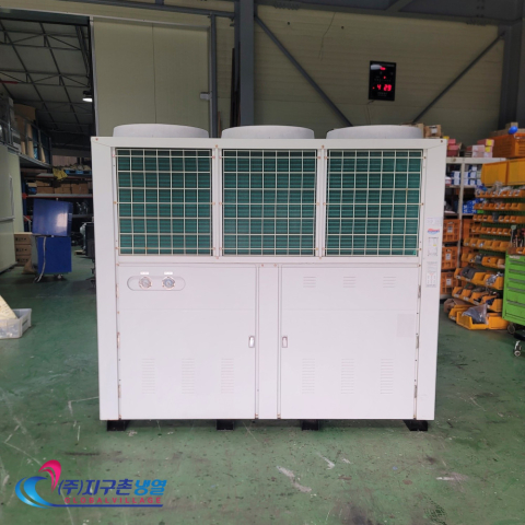 중고칠러냉각기 20마력 일체형칠러냉각기 20HP/20RT 공냉식칠러냉각기 중고제작칠러냉각기 (주)지구촌냉열 칠러임대 칠러렌탈 제품 이미지