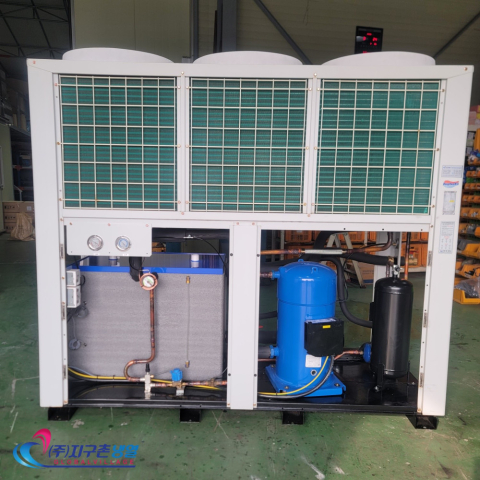 중고칠러냉각기 20마력 일체형칠러냉각기 20HP/20RT 공냉식칠러냉각기 중고제작칠러냉각기 (주)지구촌냉열 칠러임대 칠러렌탈 제품 이미지