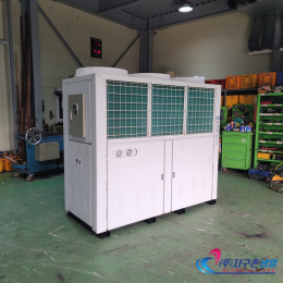 중고칠러냉각기 20마력 일체형칠러냉각기 20HP/20RT 공냉식칠러냉각기 중고제작칠러냉각기 (주)지구촌냉열 칠러임대 칠러렌탈 제품 이미지 2
