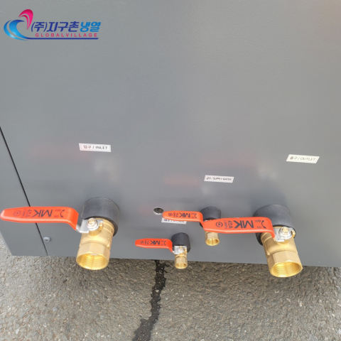 중고칠러냉각기 15마력 일체형칠러냉각기 15HP/15RT 공냉식칠러냉각기 (주)지구촌냉열 칠러냉각기임대렌탈 칠러매입 제품 이미지
