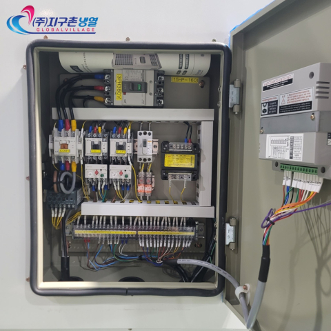 중고칠러냉각기 15마력 일체형칠러냉각기 15HP/15RT 공냉식칠러냉각기 중고제작칠러냉각기 (주)지구촌냉열 칠러임대 칠러렌탈 제품 이미지
