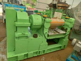 Used mixing roll, silicone lab roll 10-inch