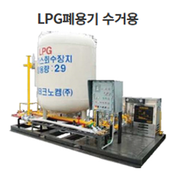 LPG 폐용기 수거용, 가스회수장치