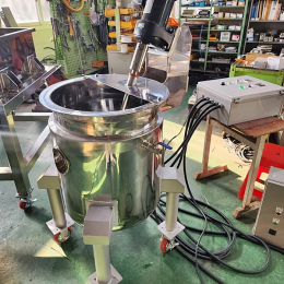 100L of double stirring tank