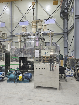 Toothpaste mixer 2000L